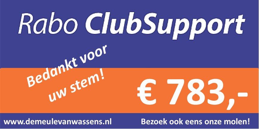 783 euro voor de Meule van Wassens.