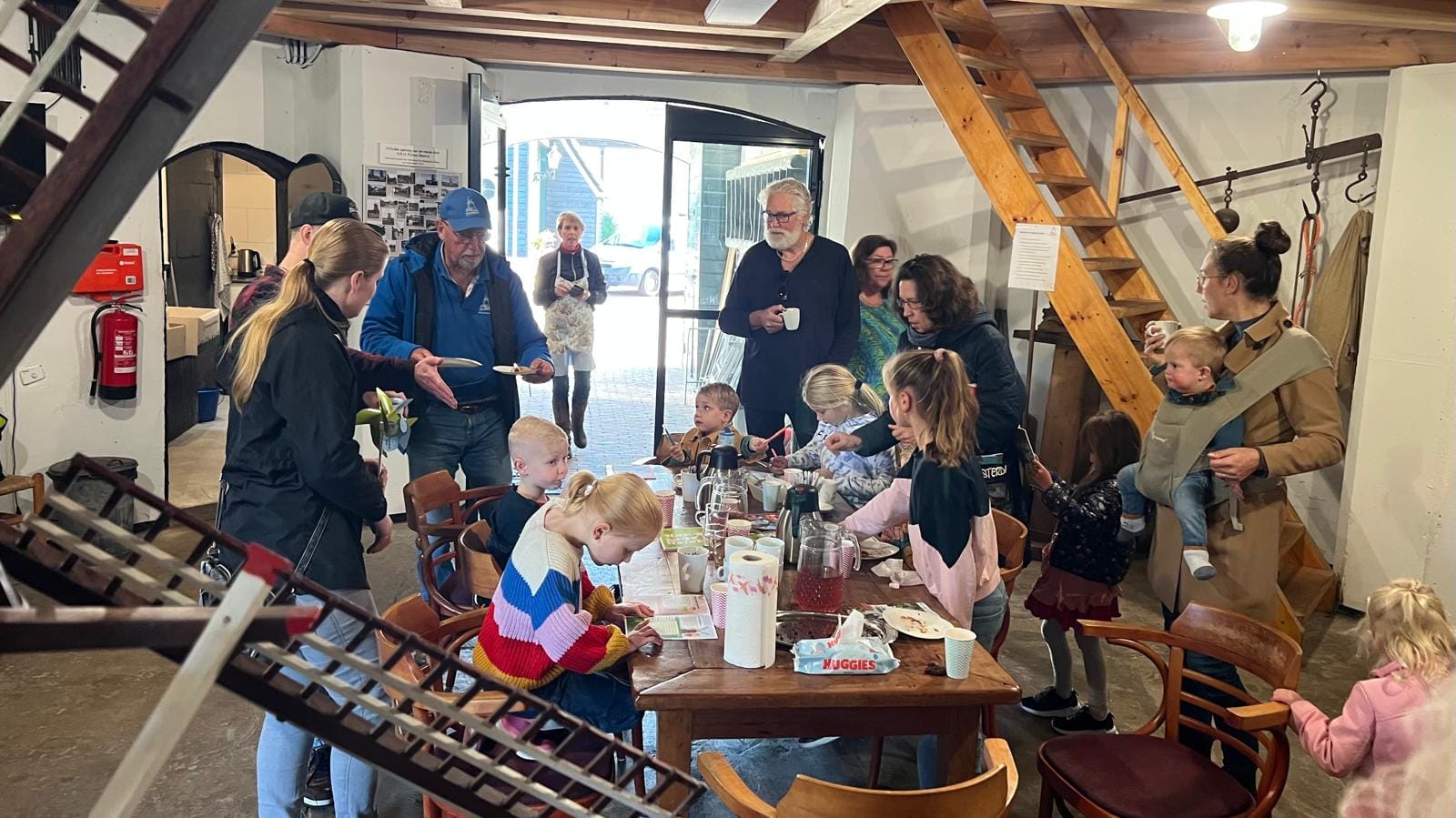 Volop activiteiten voor kinderen in de molen tijdens Oktober Kindermaand.